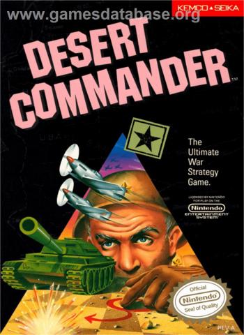 Cover Desert Commander for NES